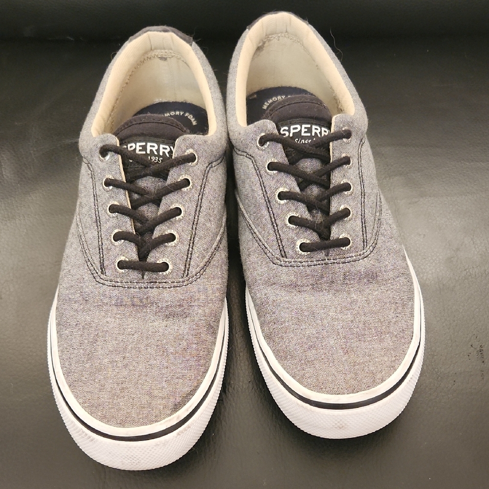 Sperry Men's Black and Gray Sneakers